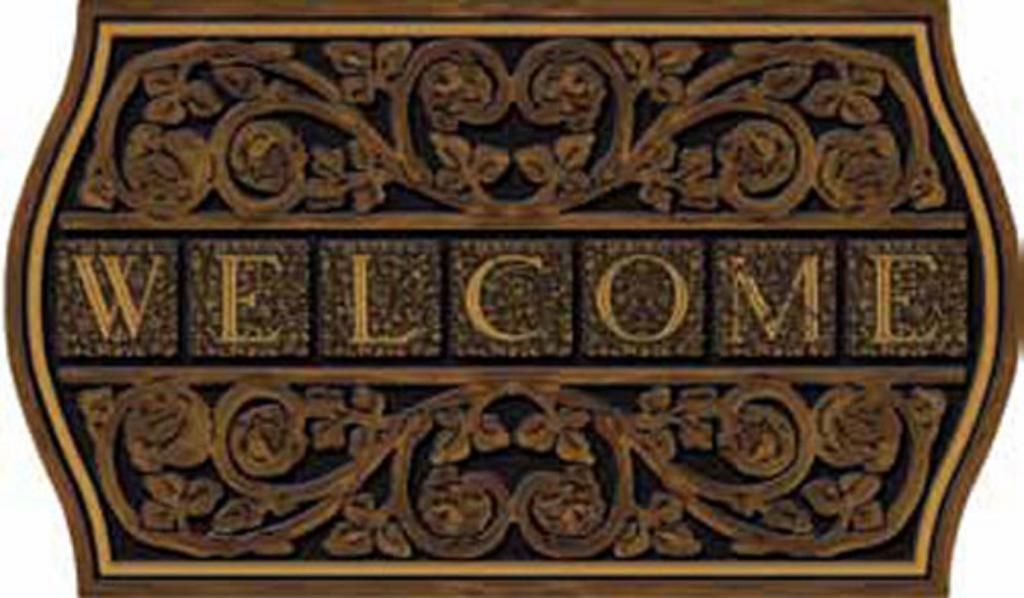 Stylish Masterpiece Mat Formal Doormat Non Slip Ideal For