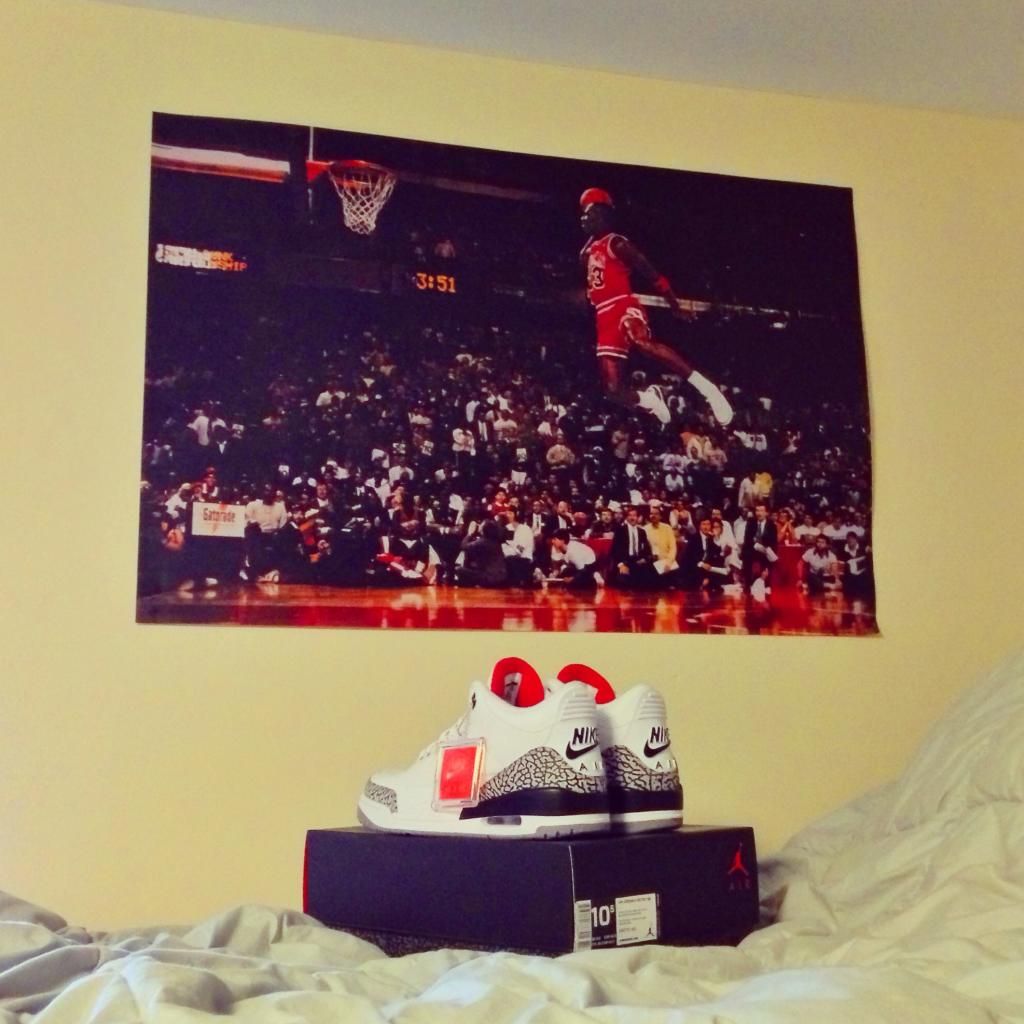 Air Jordan III Retro '88 "White Cement"