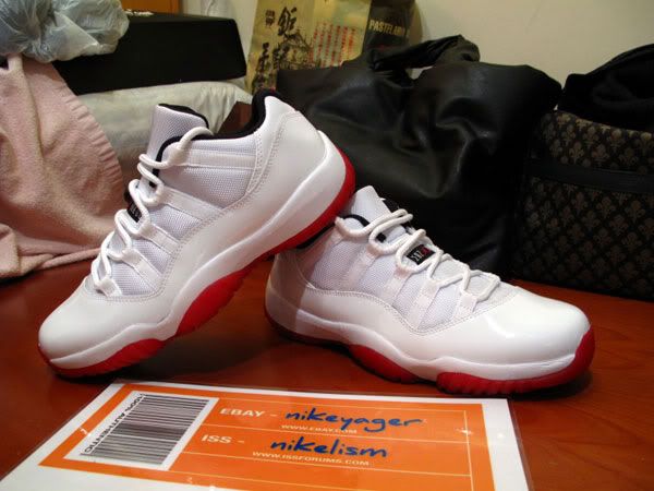 Air Jordan XI Retro Low White/Black-Varsity Red Air Jordan XI Retro Low White/Black-Varsity Red