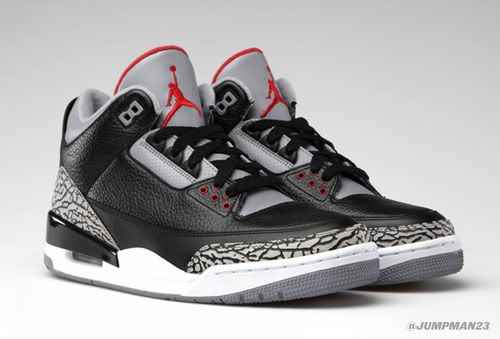 Air Jordan III Retro "Black Cement" Air Jordan III Retro "Black Cement"