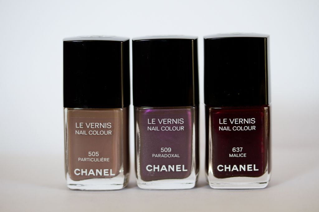 CHANEL Nail Polish - Paradoxal, Malice, Particuliere