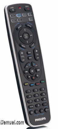 This time, I purchased the Philips 7-Function Universal Remote, model: SRP5107WM here's a picture: