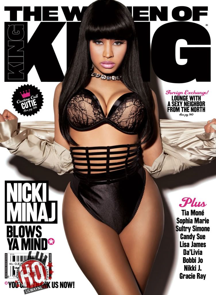 nicki minaj king mag. Nicki Minaj Covers King Mag