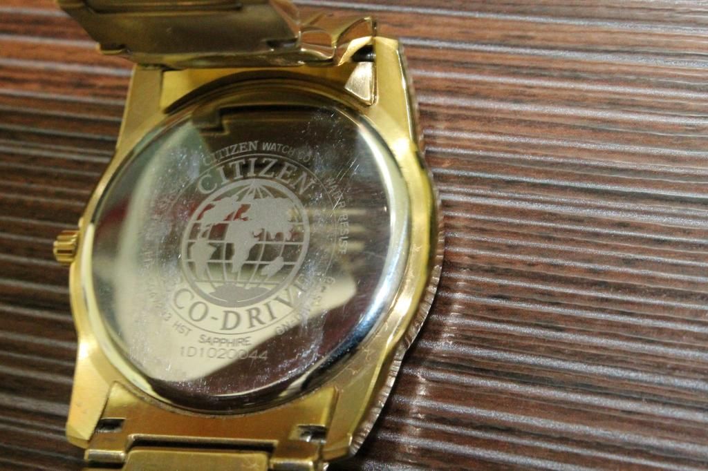 :::::::: Citizen Eco Drive - Nam ..... chính hãng Full GOLD ( giấy tờ đầy đủ )::::: - 5