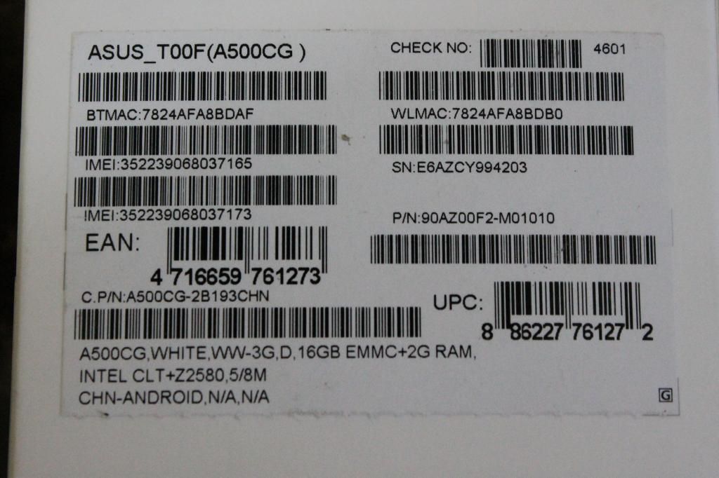 ::::::::::Bán Asus Zenfone 5 A500 Trắng , Ram 2 GB :::::::::::: - 7