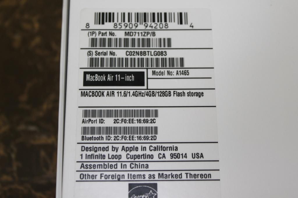 Bán Macbook Air 711B 11 inch hàng Công Ty .............. - 7