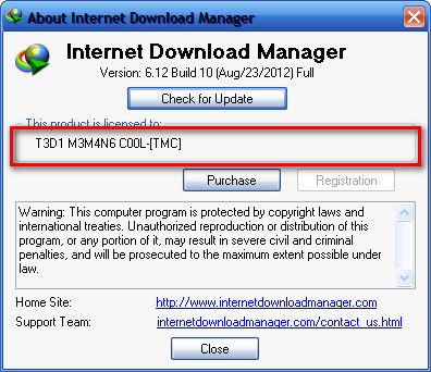 Internet Download Manager Registration Serial Key Free
