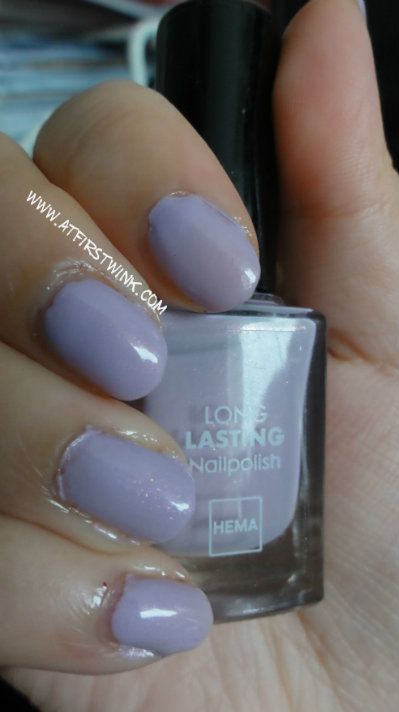 HEMA nail polish #831 Irish Lavender