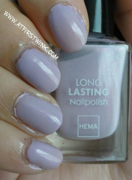 HEMA nail polish #831 Irish Lavender