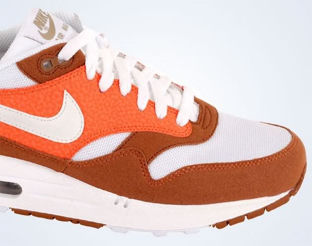 Nike Air Max 1 – Brown / Orange – White-2