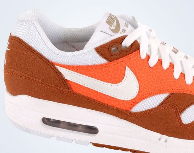 Nike Air Max 1 – Brown / Orange – White-3