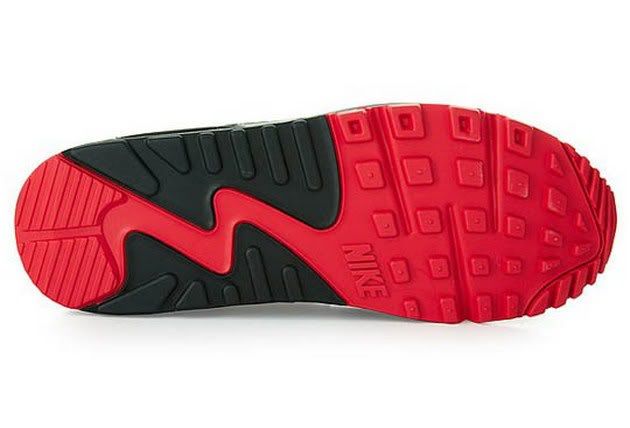Nike Air Max 90 - Black/Siren Red-2