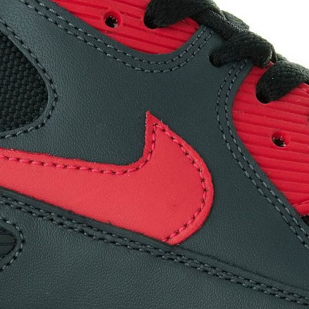 Nike Air Max 90 - Black/Siren Red-3