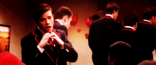 Kurt's Hand Heart Gif Pictures, Images and Photos