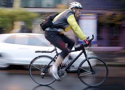 Safe cyclist Safe cyclist