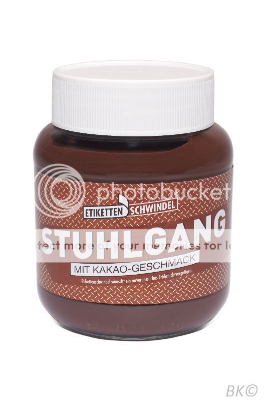 Stuhlgang Edikettenschwindel Brotaufstrich Schoko Creme Aufstrich 350g