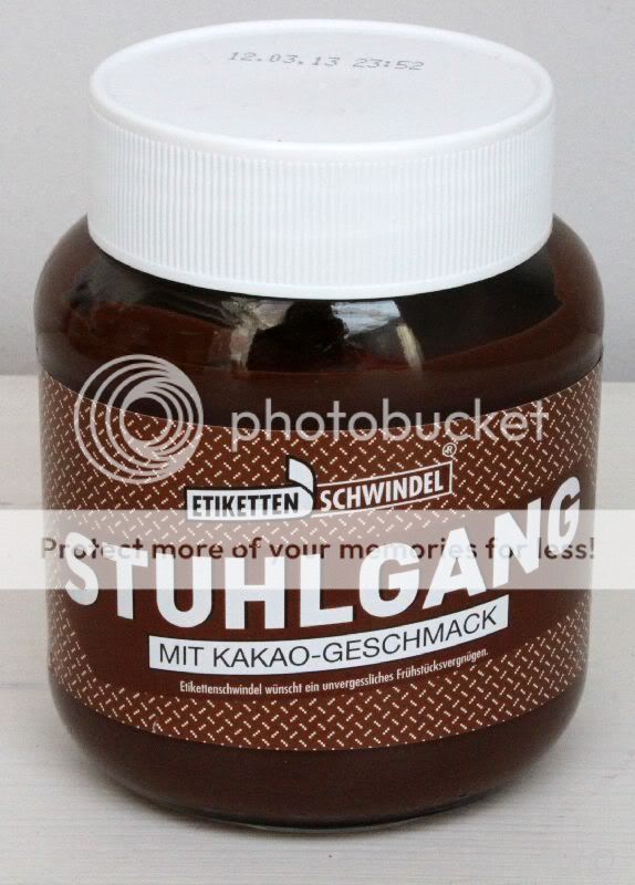 Stuhlgang Edikettenschwindel Brotaufstrich Schoko Creme Aufstrich 350g