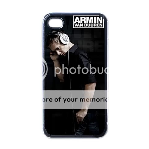 DJ Armin Van Buuren Music Trance Black iPhone 4 Case 2  