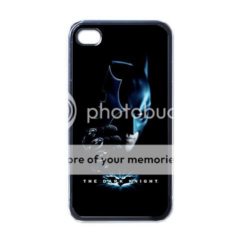 The Dark Knight Batman Movie Black iPhone 4 Hard Case  