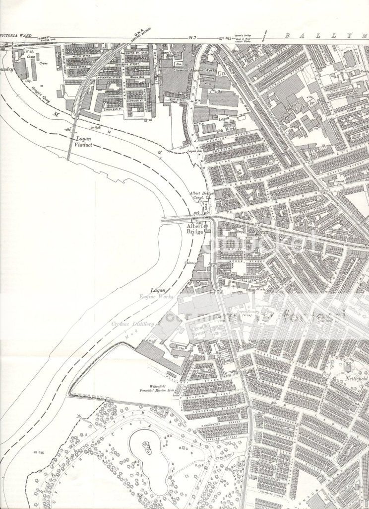 Belfast map from 1950's help needed