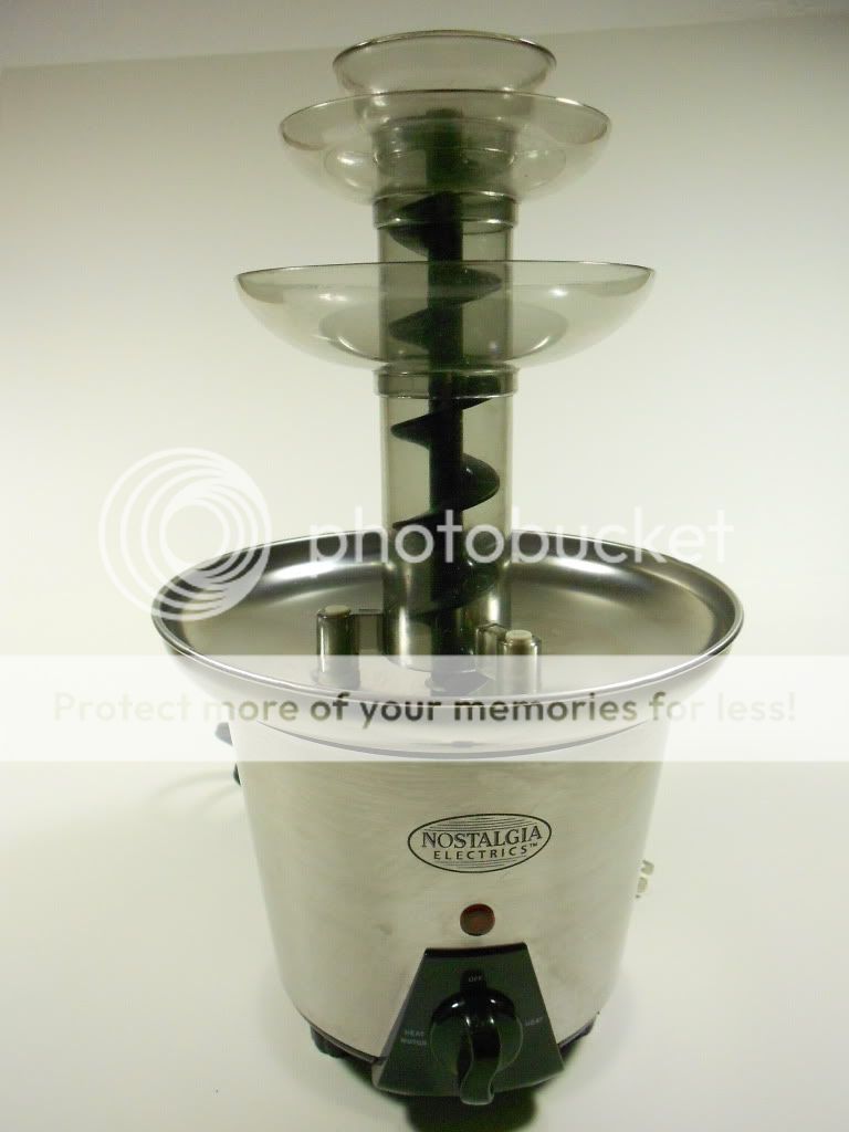 NOSTALGIA ELECTRICS CFF960 Chocolate Fondue Fountain *  