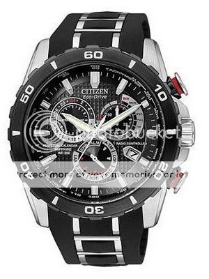 Mens Citizen Eco Drive Limited Edition Perpetual Chrono Atomic Watch 