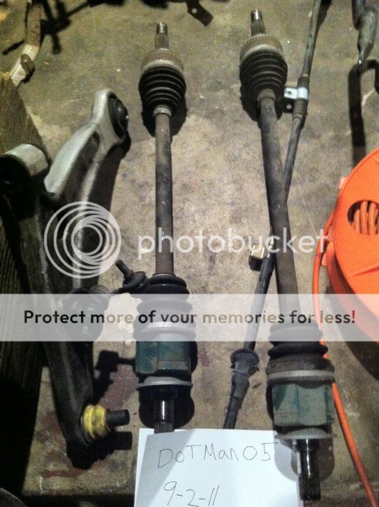 FSEvo 8 Rear Diff, Axles, rear arms.. EvolutionM Mitsubishi Lancer and Lancer Evolution